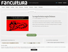 Tablet Screenshot of fancultura.com